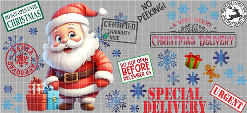 16oz Christmas-S 1287